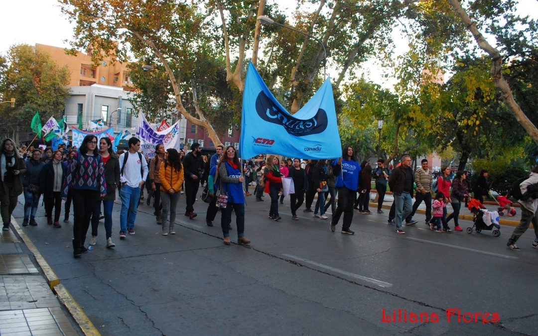 SiDUNSJ MARCHÓ CONTRA LA VIOLENCIA MACHISTA