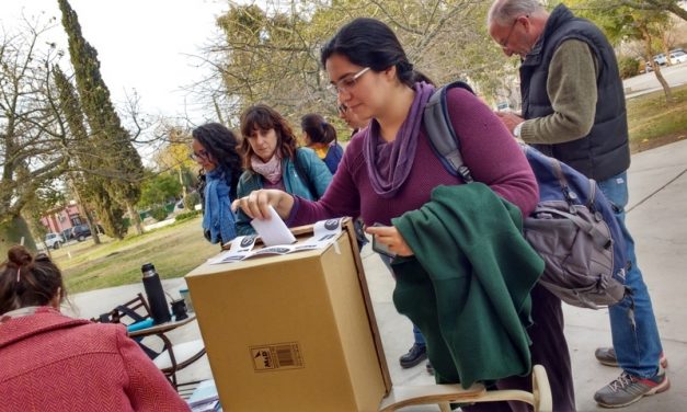 APOYO CONTUNDENTE EN LA UNSJ A LA MEDIDA PROPUESTA POR LA CONADU