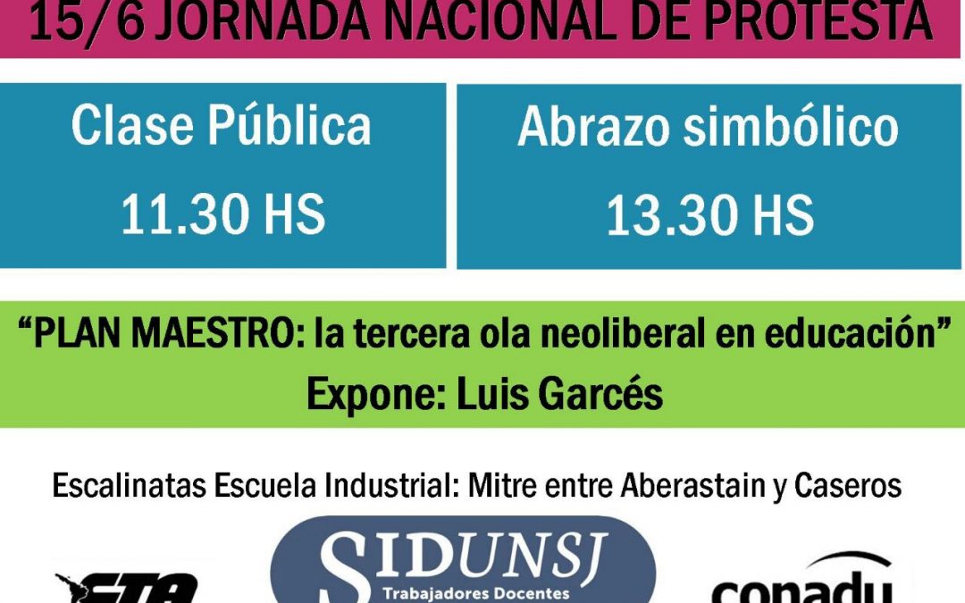 EL SIDUNSJ DEFINIÓ MODALIDAD DE LUCHA EN EL MARCO DE LA JORNADA NACIONAL DE PROTESTA