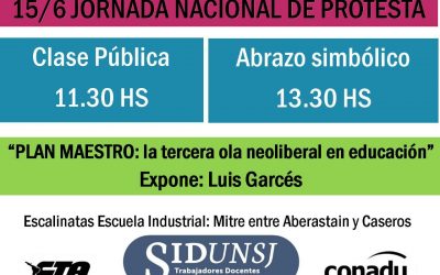 EL SIDUNSJ DEFINIÓ MODALIDAD DE LUCHA EN EL MARCO DE LA JORNADA NACIONAL DE PROTESTA