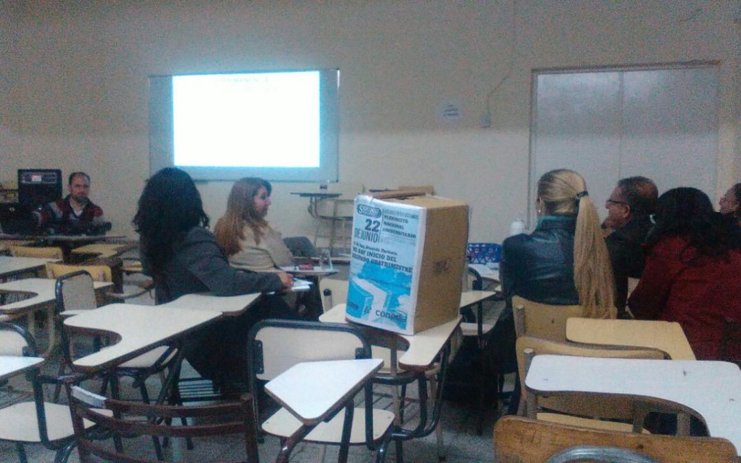 EN UNA CLARA EXPRESIÓN DEMOCRÁTICA Y PARTICIPATIVA, EL SIDUNSJ DISCUTIÓ NUEVAMENTE SOBRE CARRERA DOCENTE