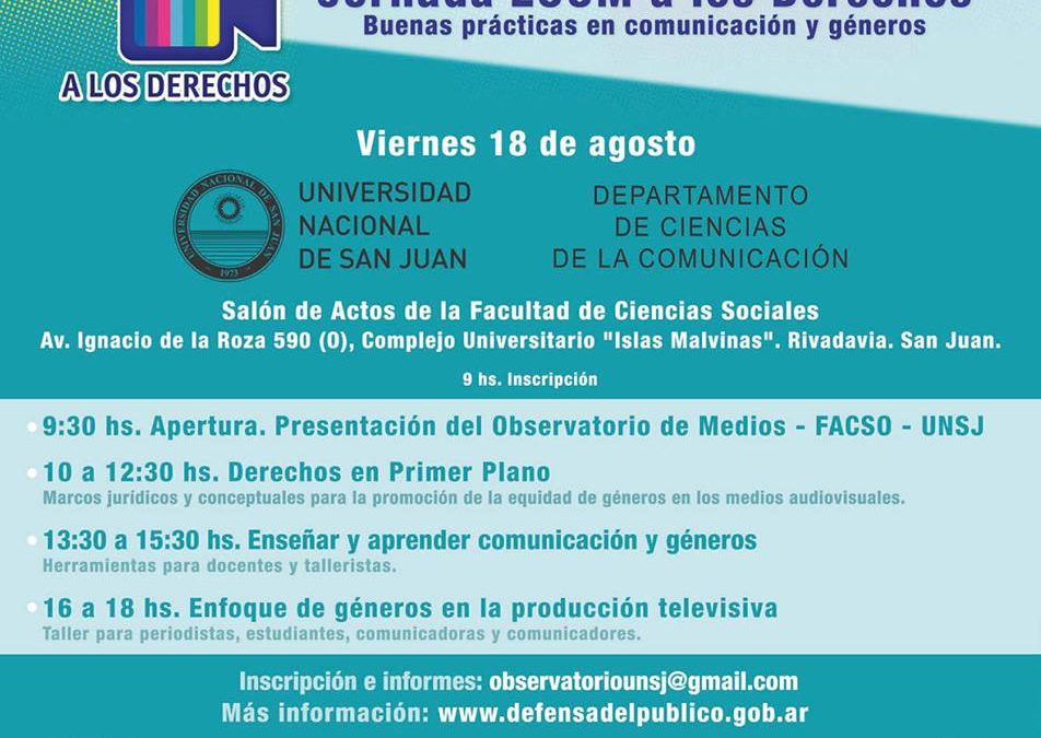 EL SIDUNSJ-CONADU INVITA A LA JORNADA «ZOOM A LOS DERECHOS»