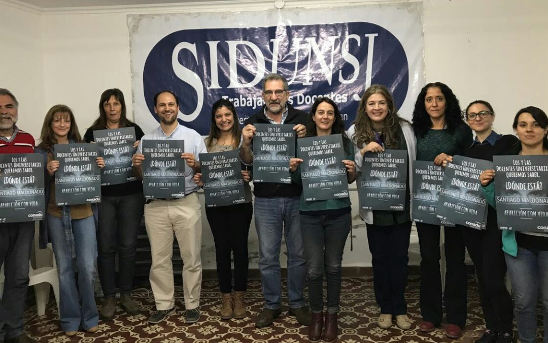 LA CONDUCCIÓN DE LA CONADU SE REUNIÓ CON REFERENTES DEL SIDUNSJ