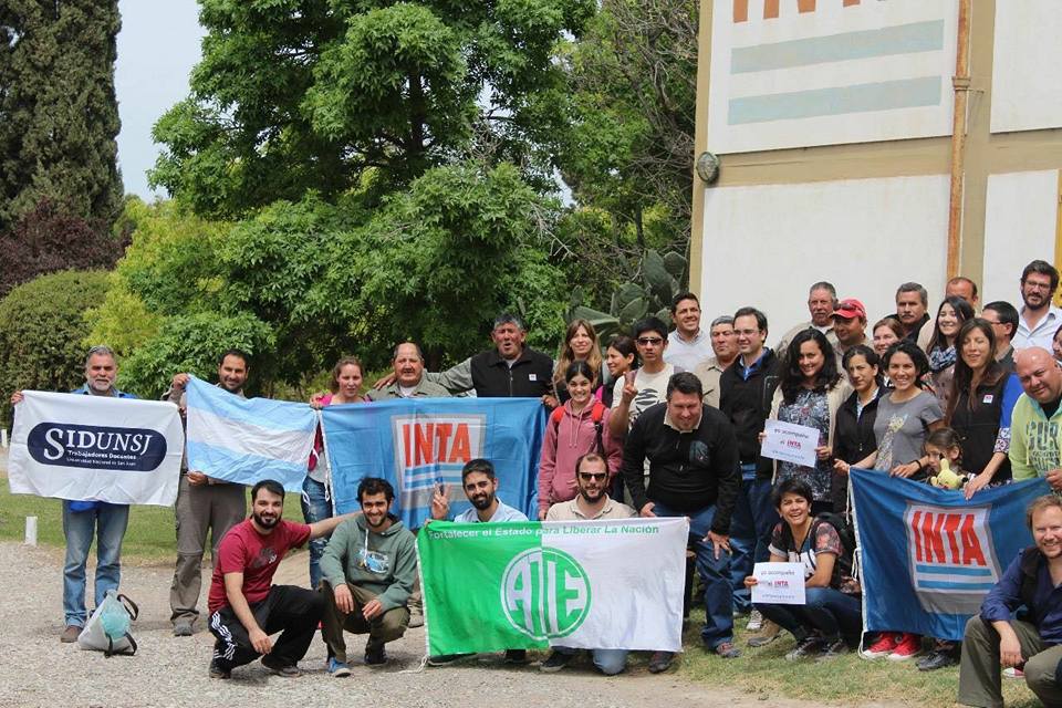 SIDUNSJ PARTICIPÓ DE LA JORNADA NACIONAL EN APOYO AL INTA