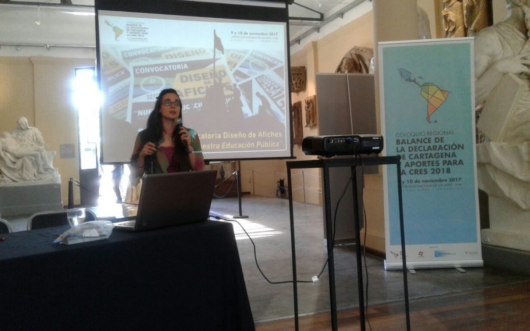 NATALIA WORTMAN HABLÓ SOBRE LA PARTICIPACIÓN DEL SIDUNSJ-CONADU EN EL COLOQUIO REGIONAL