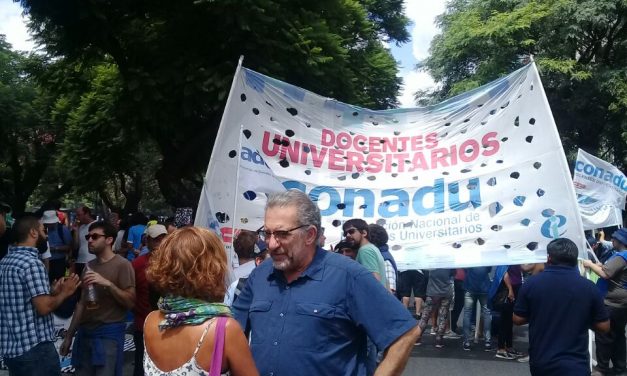 21F: EL SIDUNSJ-CONADU PARTICIPÓ DE LA HISTÓRICA MARCHA CONTRA EL AJUSTE