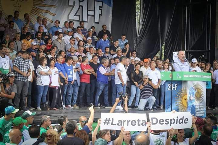 21F: EL SIDUNSJ-CONADU PARTICIPÓ DE LA HISTÓRICA MARCHA CONTRA EL AJUSTE