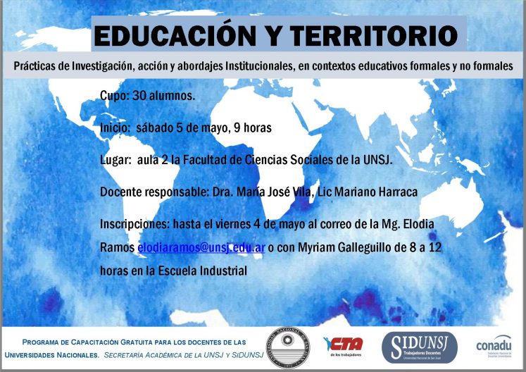 Curso para docentes.