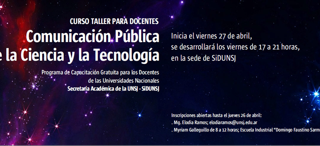Curso taller para docentes.