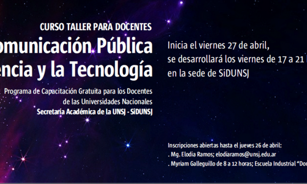 Curso taller para docentes.