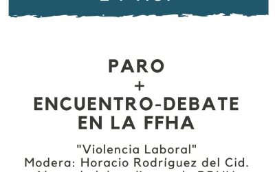 16/11- PARO NACIONAL y ENCUENTRO DEBATE EN FFHA