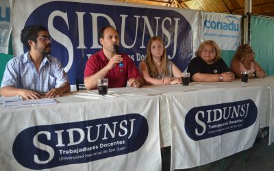 ASUMIERON LAS NUEVAS AUTORIDADES DEL SIDUNSJ Y LOS DELEGADOS ELECTOS DE LAS FACULTADES
