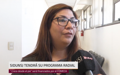 SIDUNSJ ganó el Fondo de Fomento Concursable de Comunicación Audiovisual y lanzará su programa de radio “Crece desde el Pie»