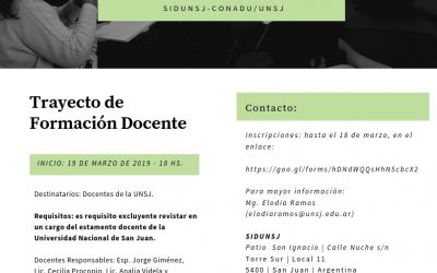 Trayecto de Formación Docente
