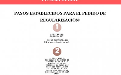 TRÁMITE PARA REGULARIZACIÓN POR ARTÍCULO 73