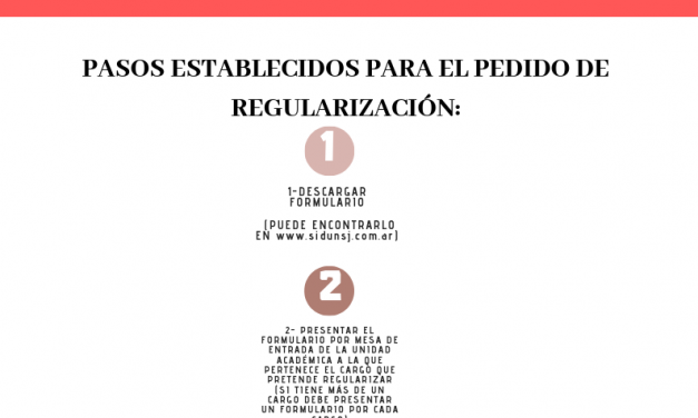 TRÁMITE PARA REGULARIZACIÓN POR ARTÍCULO 73