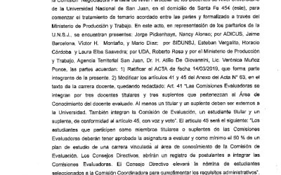 SiDUNSJ-CONADU LOGRÓ IMPORTANTES AVANCES EN LA PARITARIA LOCAL