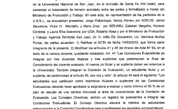 SiDUNSJ-CONADU LOGRÓ IMPORTANTES AVANCES EN LA PARITARIA LOCAL