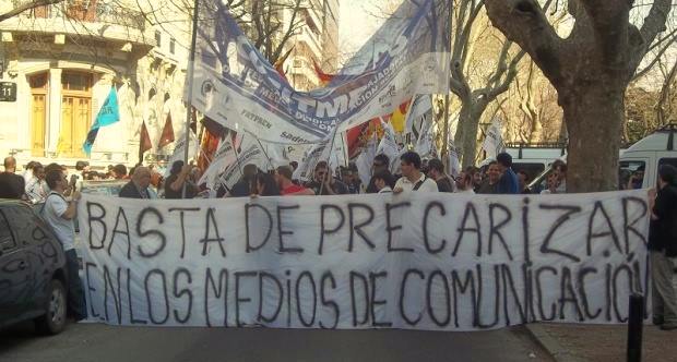 TRABAJADORXS DE PRENSA EN CONTEXTO DE AJUSTE Y PRECARIZACIÓN