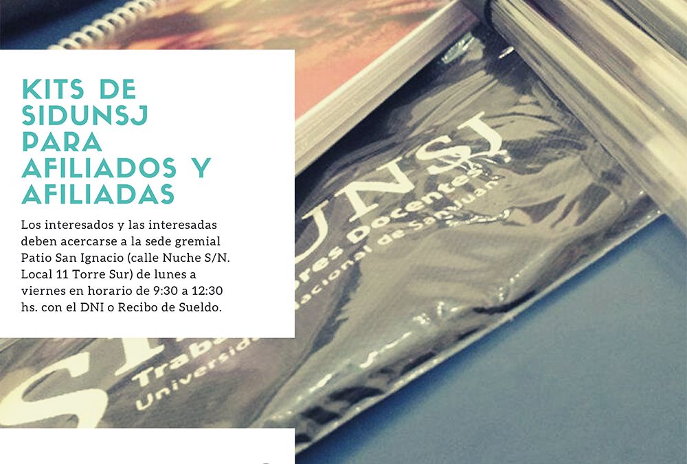 Más beneficios : ya están disponibles los kits docentes