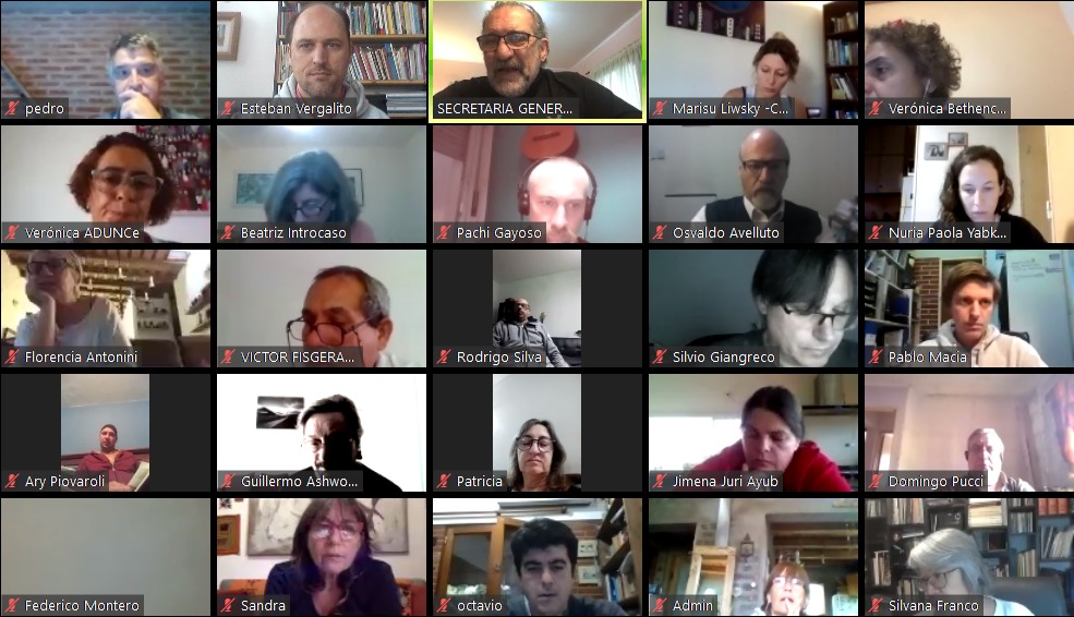 Plenario de Secretarias y Secretarios Generales de CONADU: organización y solidaridad para enfrentar la pandemia