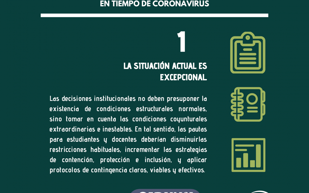 DEFINICIONES POLÍTICO-SINDICALES EN TIEMPO DE CORONAVIRUS