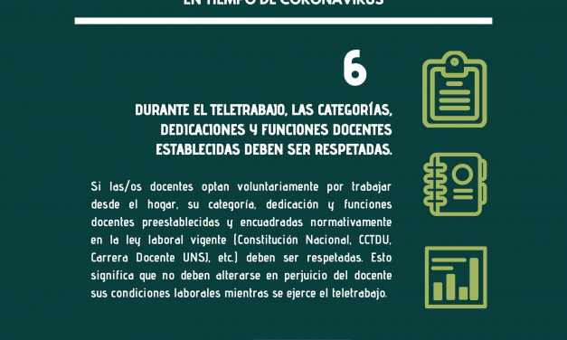 DEFINICIONES POLÍTICO-SINDICALES EN TIEMPO DE CORONAVIRUS