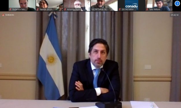 La CONADU intercambió con el Ministro de Educación, Nicolás Trotta, propuestas para la Universidad Pública