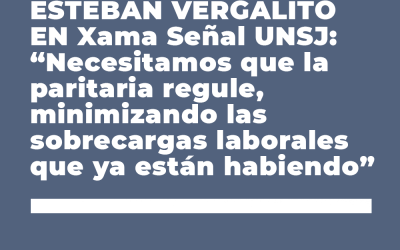 ESTEBAN VERGALITO EN XAMA SEÑAL UNSJ