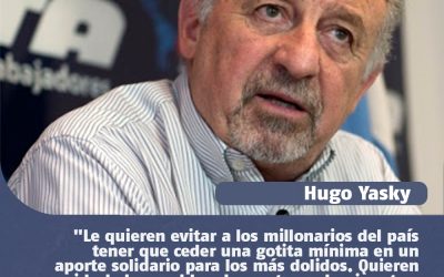 APOYAMOS EL PROYECTO DE LEY DE APORTE SOLIDARIO Y EXTRAORDINARIO