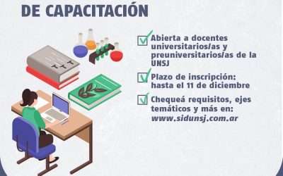 CONVOCATORIA A PRESENTACIÓN DE PROPUESTAS DE CURSOS DE CAPACITACIÓN