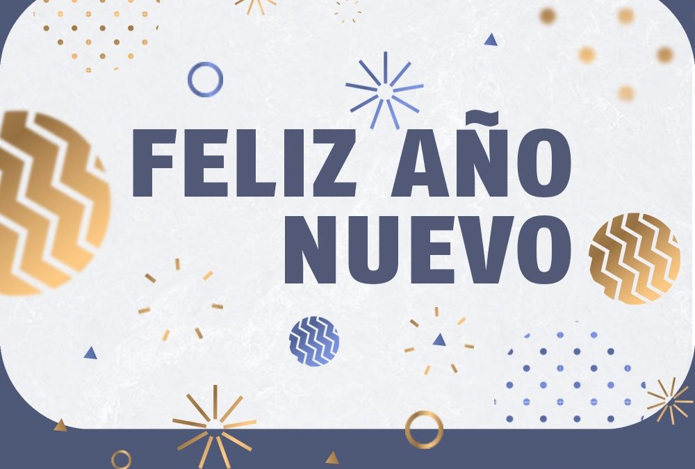¡FELIZ AÑO NUEVO!