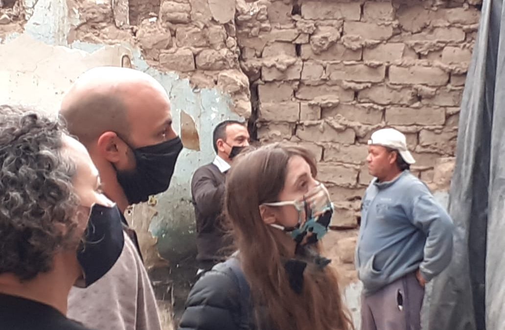 SiDUNSJ PARTICIPA EN LA RECONSTRUCCIÓN DE POCITO TRAS EL TERREMOTO