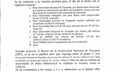 LOS DERECHOS POLÍTICOS DE LOS/AS DOCENTES QUE REGULARIZARON POR ART. 73 ESTÁN CONSAGRADOS POR LA PARITARIA NACIONAL