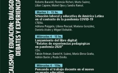 DEBATES NECESARIOS: INVITACIÓN AL CICLO DE ENCUENTROS SOBRE SINDICALISMO Y EDUCACIÓN