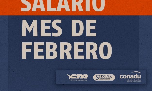 SALARIO MES DE FEBRERO