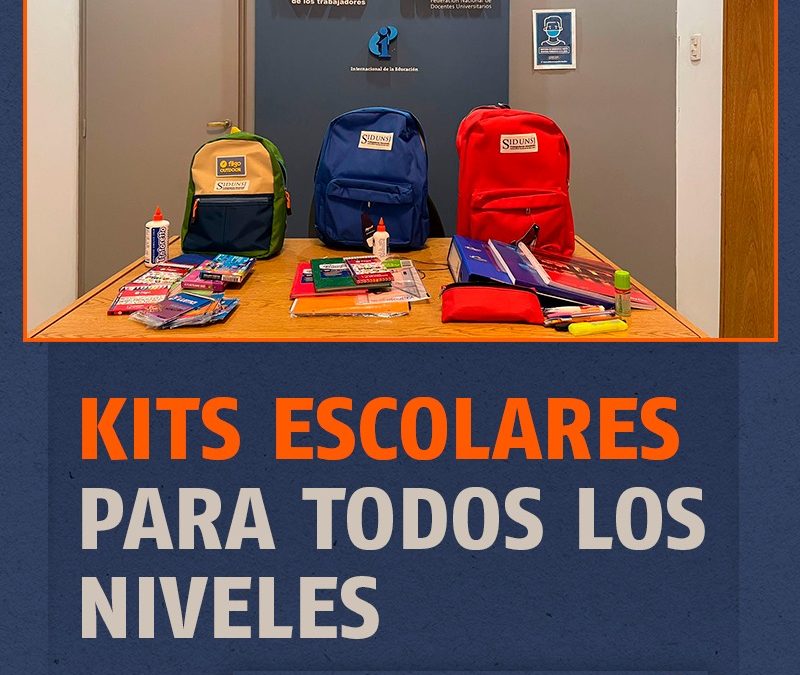 KITS ESCOLARES PARA TODOS LOS NIVELES