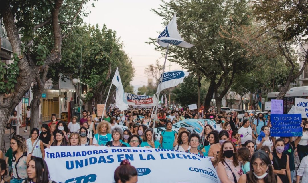 8M – LAS TRABAJADORAS DE SIDUNSJ UNIDAS EN LA LUCHA