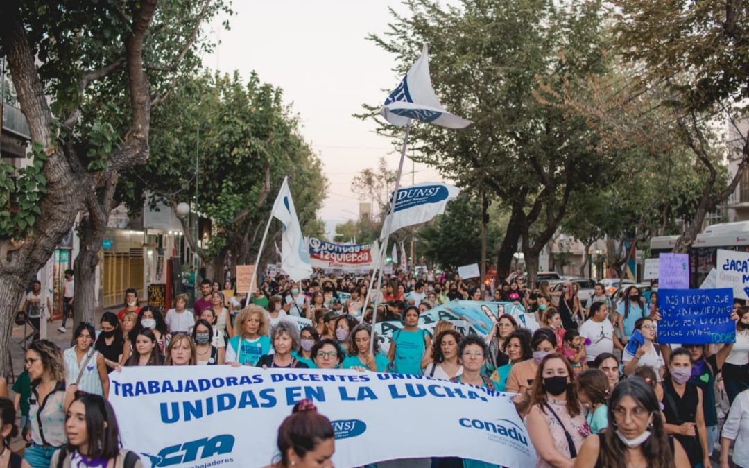 8M – LAS TRABAJADORAS DE SIDUNSJ UNIDAS EN LA LUCHA