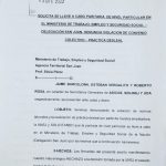 LOS GREMIOS DOCENTES DENUNCIARON DESLEALTAD PATRONAL ANTE EL MINISTERIO DE TRABAJO