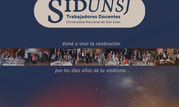 FIESTA ANIVERSARIO DE SiDUNSJ – 10 AÑOS!