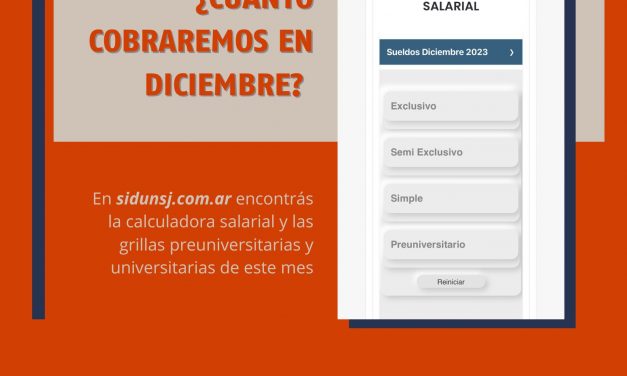 ¿CUÁNTO COBRAREMOS EN DICIEMBRE? GRILLAS SALARIALES Y CALCULADORA PARA EL SALARIO DE ESTE MES