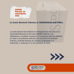 ELECCIONES EN SiDUNSJ 2024 – CRONOGRAMA ELECTORAL