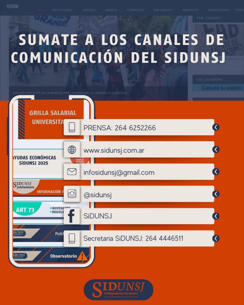 Canales de comunicación