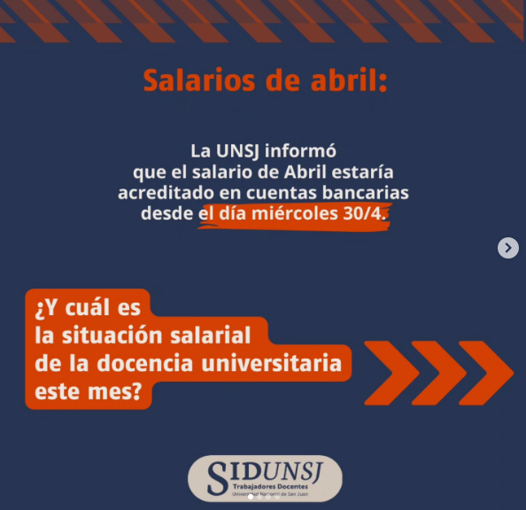 Salario ABRIL