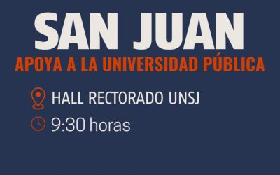 SAN JUAN APOYA LA UNIVERSIDAD PÚBLICA