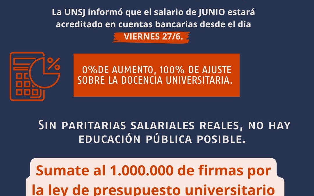 SALARIO JUNIO