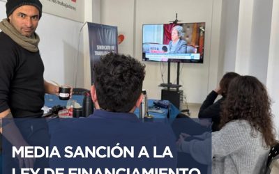 Media sanción a la Ley de financiamiento universitario
