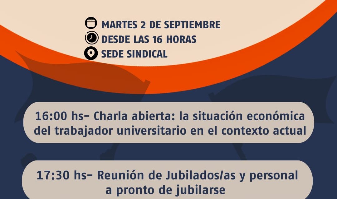 Este martes el SiDUNSJ llevará adelante dos actividades en el marco del PARO POR 48 HORAS.
