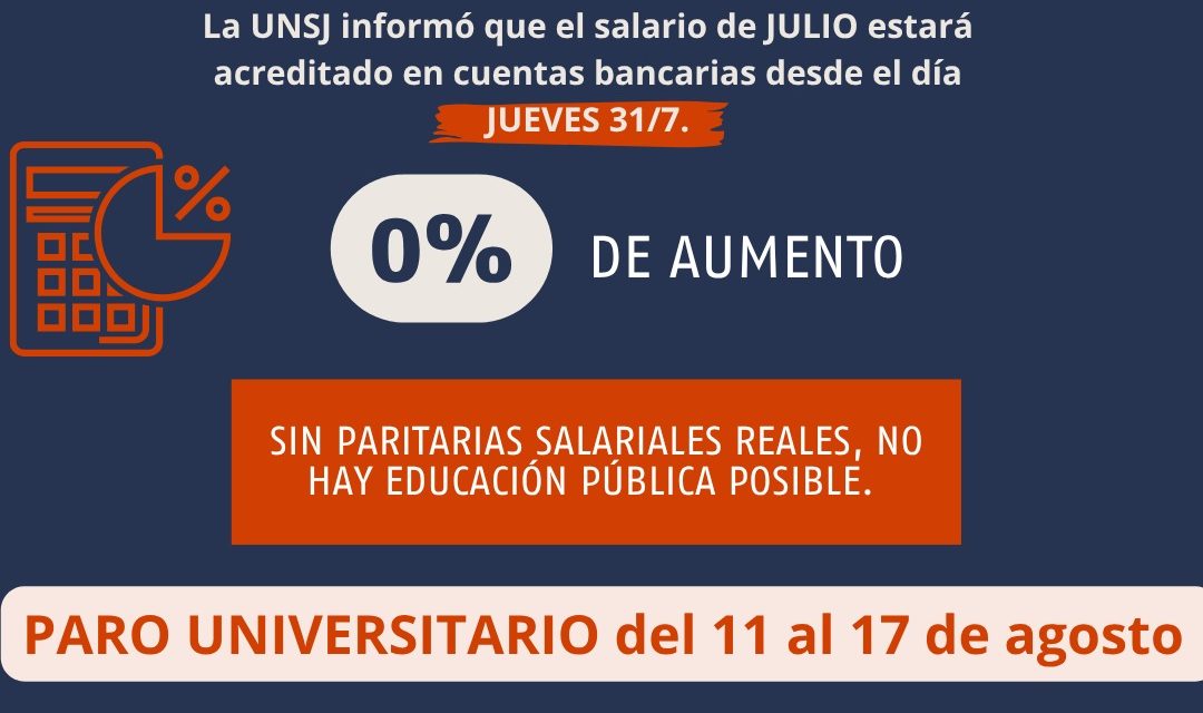 Salario JULIO